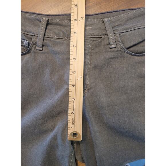 NYDJ Marilyn Straight Ankle Jeans 6P Soft Green Mid Rise Quiet Luxury Lift Tuck - Picture 7 of 11